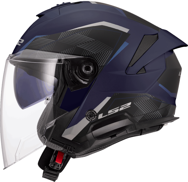 קסדת LS2 OF618 VERSO II air Navy Blue