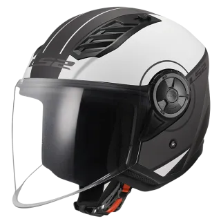 קסדת LS2 OF616 AIRFLOW II : COVER WHITE GREY