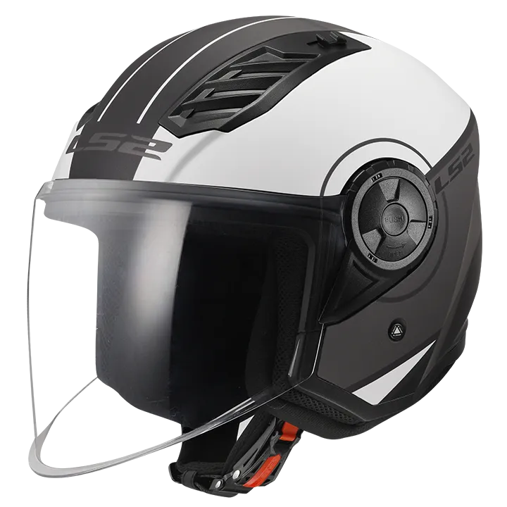 קסדת LS2 OF616 AIRFLOW II : COVER WHITE GREY