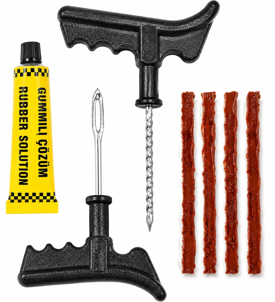 ערכת תיקון פנצ'ר ללא פנימית (Tubeless Tire Repair Kit)