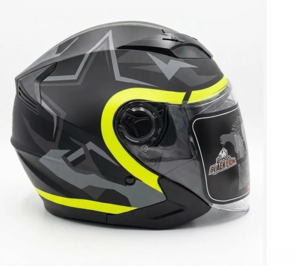 Black Lion Full Face Helmet