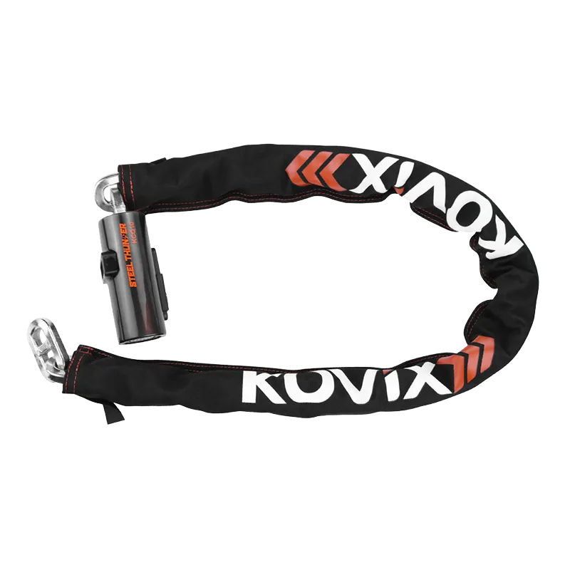 מנעול שרשרת 10MM עם אזעקה KOVIX